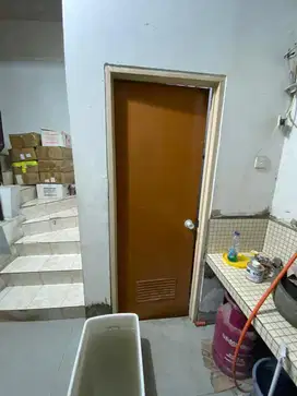 Pintu WC PVC Bagus Seken Coklat