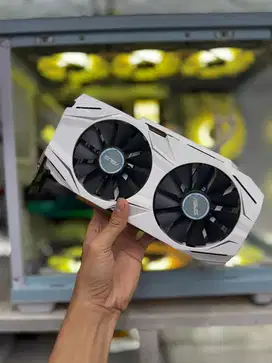 VGA PC ASUS WHITE GTX 1060 6GB DDR5 192BIT OC MULUS LIKE NEW GARANSI