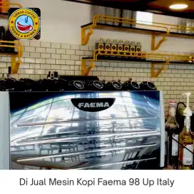 Di Jual Mesin kopi Espresso FAEMA E98 UP ITALY (Bekas Cafe)