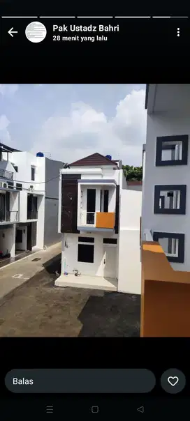 Rumah murah SHM di sumur batu dekat cempaka mas jakarta pusat