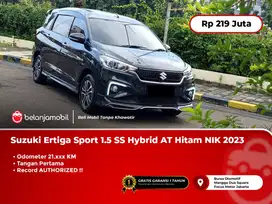[ TANGAN PERTAMA ]Suzuki Ertiga Sport 1.5 SS Hybrid AT Hitam 2023/2022