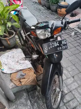 Shogun 2002 pajak 2026 plat 2027 lengkap hidup stnk bpkb bodi2 ada