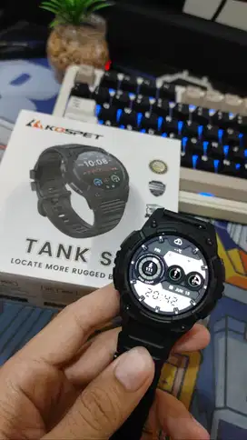 MULUS! Dijual karena jarang dipakai. Smartwatch Kospet Tank S2