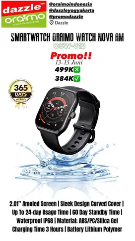Smartwatch Oraimo OSW-812