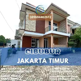 Dijual Rumah Baru Posisi Hook Dalam Cluster Di Cibubur,Ciracas-Jaktim