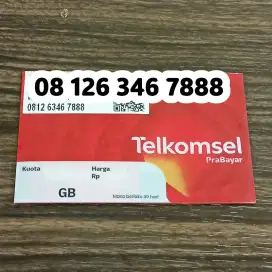 Perdana Telkomsel Nomor Cantik Simpati 7888