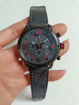 Alexandre Christie pria chronograph 6398MC original bekas bagus nrmal