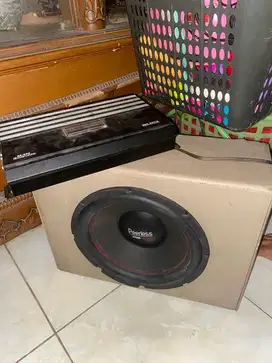 Audio second tinggal pasang
