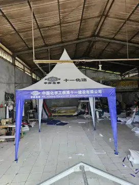 Tenda custom tenda kerucut 2x2 ,3x3,4x4,5x5 meter . Ready  Palembang