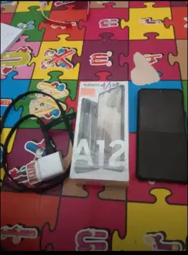 SAMSUNG A12 RAM 4/128,warna hitam
