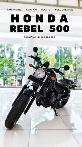 LOW KM ANTIK HONDA REBEL