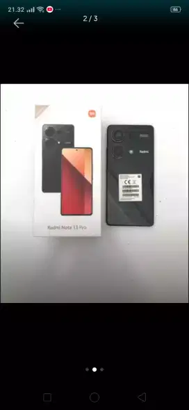 REDMINOTE 13 PRO RAM 8/256FULLSET