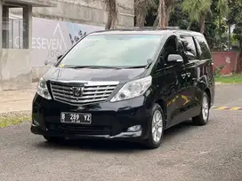 Toyota Alphard S 2.4 AT Premium Sound 2010  Hitam