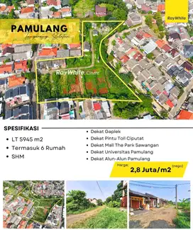 Di jual tanah murah di pamulang tangerang selatan