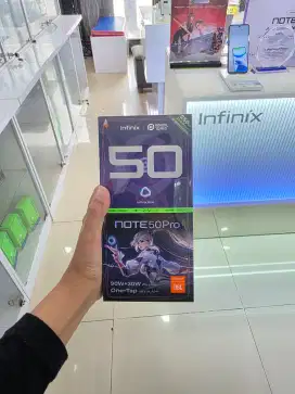 INFINIX NOTE 50 PRO 8/256GB NEW GARANSI RESMI