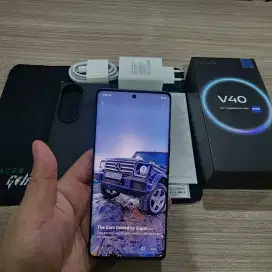 Jual Vivo V40 12/256 Silver Fullset no minus
