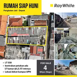Di jual kontrakan petakan dekat kampus UPN pondok labu