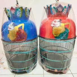 Sangkar Perkutut Fiber Wayang