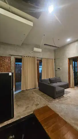 Rumah di jual full furnish konsep Industrial bisa KPR or cash