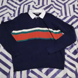 Zara man rugby polo shirt size L original (polo long sleeves)
