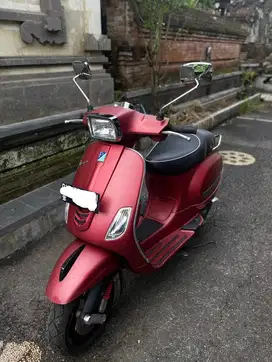 Vespa S 2020 Merah Doff