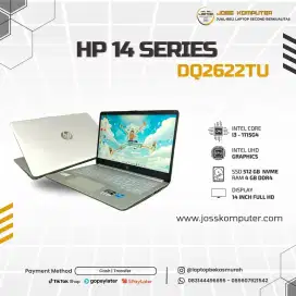 Laptop HP 14s-DQ2622TU Intel Core i3-1115G4 Ram 4GB