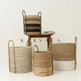 Keranjang Laundry | Storage Multifungsi Aesthetic | Wadah Hampers