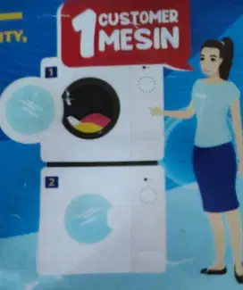 Dibutuhkan karyawan / karyawati kios laundry