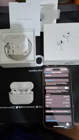 Airpods pro 2 type C ibox garansi ON 03/2026 like new