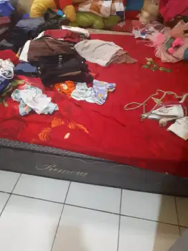 Jual kasur springbad dan mesin cuci 1 tabung