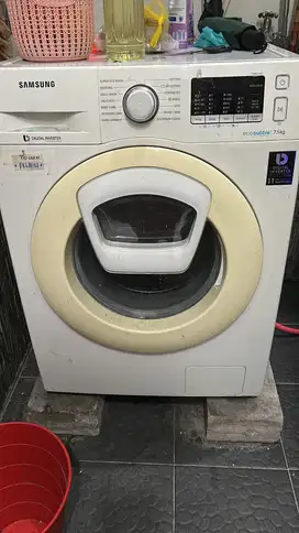 Mesin cuci Samsung ecco bubbles 7,5kg