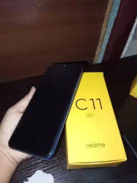 JUAL SALAH SATU NYA REALME C11 4/64 FULL SET