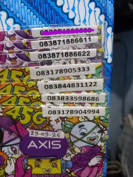 Axis nomor cantik