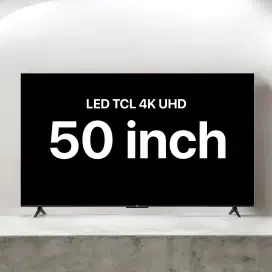 TV 50inci TCL GoogleTV masih baru - blm buka kotak