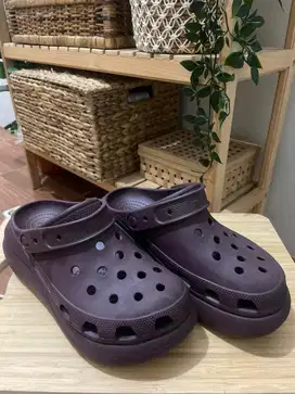 Preloved Original Crocs Crush Clog Purple