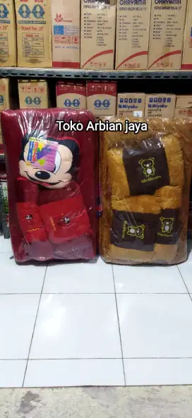 Promo Murah Kasur Rasfur Karakter 90x180 Free Bantal Guling