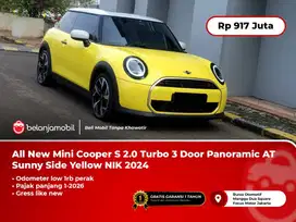 [ ODO 1RB KM ] All New MiniCooper S 2.0 Turbo 3 Door AT  2024/2025