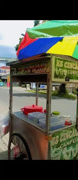 Usaha Gerobak es cincau