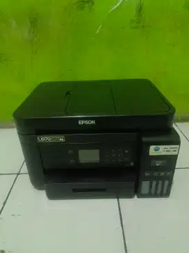 Mesin poto copy mini epson l6170 duplex hasil nozzle full
