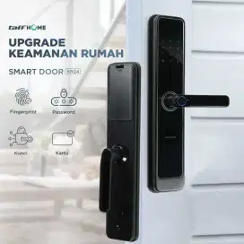 TaffHOME Smart Door Lock Fingerprint Password Card RFID Alarm