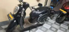 Scoopy 2016 starter alus  pjk off (masi pemutihan)