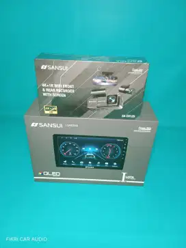 Ples Pasang Android SANSUI I LOTA SA-5200i 2/64 9 & Dashcam SANSUI