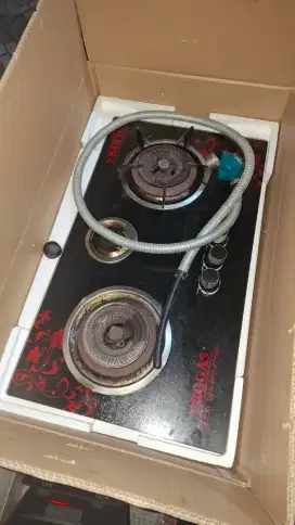 Kompor gas tanam Progas 3 tungku