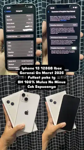 IPHONE 13 128GB IBOX