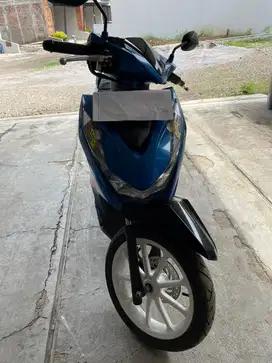 Honda Beat 2022 , Biru Hitam