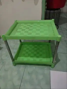 Meja TV MejaTamu Plastik 2 Susun Rumah Kosan Kontrakan