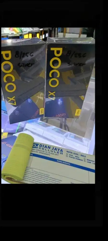 Xiaomi poco X7 ram 12gb 512gb layar lengkung pro dan8gb resmi