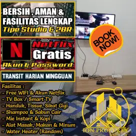 DISEWAKAN APARTEMEN GREEN PRAMUKA STUDIO TRANSIT HARIAN ATAS MALL