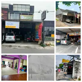 Ruko usaha pinggir jalan kaliurang KM 8 sangat ramai