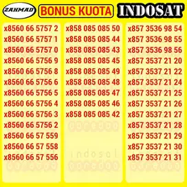 ISAT-A) NOCAN Indosat Bonus Kuota kartu perdana nomor cantik im3 tripl